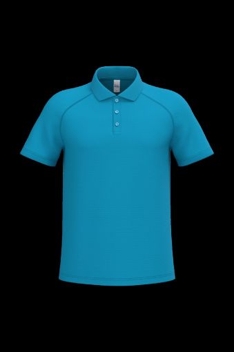 Picture of Men's basic polyester polo shirt
