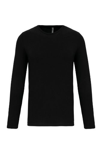 Picture of Men's long-sleeved Crew neck t-shirt