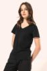 Picture of Ladies' V-neck short-sleeved Supima® t-shirt
