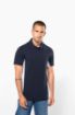 Picture of Men's two-tone short sleeved piqué polo shirt