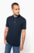 Picture of Men's short-sleeved polo shirt with Mandarin collar