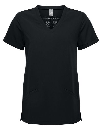 Bild von Tunika mit Stretchanteil und kurzen Ärmeln, Damen