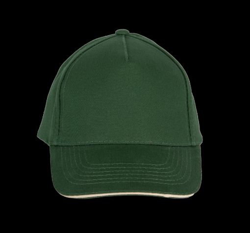 Bild von 5-Panel Kinderkappe mit Kontrast-Sandwichschirm