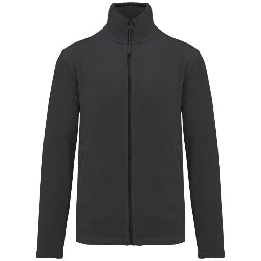 Bild von Mikrofleece-Jacke mit Reißverschluss für Herren