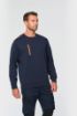 Bild von Day To Day Unisex-Sweatshirt mit kontrastfarbener zip Tasche