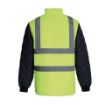 Image de Veste matelassée haute visibilité avec manches détachables