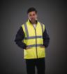 Image de Veste matelassée haute visibilité avec manches détachables