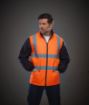 Image de Veste matelassée haute visibilité avec manches détachables