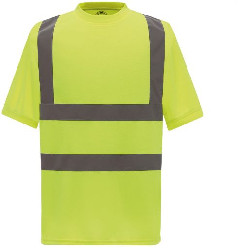 Image de T-shirt manches courtes haute visibilité
