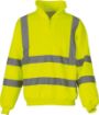 Bild von Hi-Vis 1/4 Zip Sweatshirt