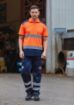 Bild von Zweifarbiges HiViz-Polohemd