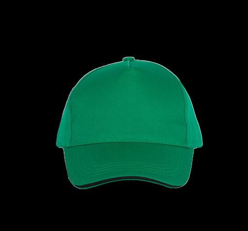 Bild von 5-Panel-Kappe - Kontrast-Sandwichschirm