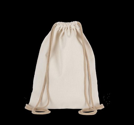 Bild von Recycelter Rucksack mit Kordelzugverschluss