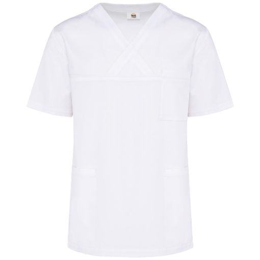 Bild von Kurzärmlige Unisex-Tunika aus Baumwolle