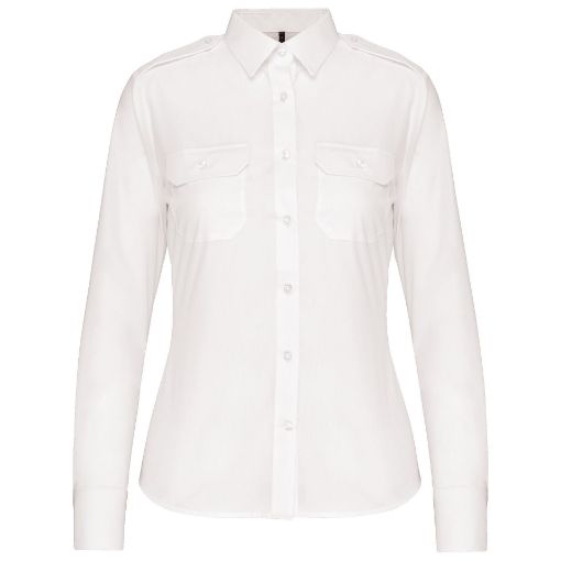 Bild von Langarm-Pilotenhemd für Damen